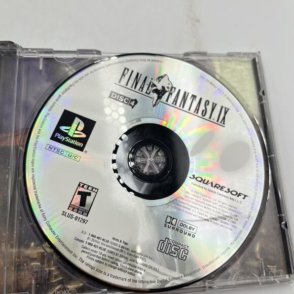 Final Fantasy IX 9 Works! Black Label, No Manual PlayStation 1 PS1 - Picture 9 of 10